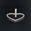 0.92 CT. Diamond Photo Heart Pendant