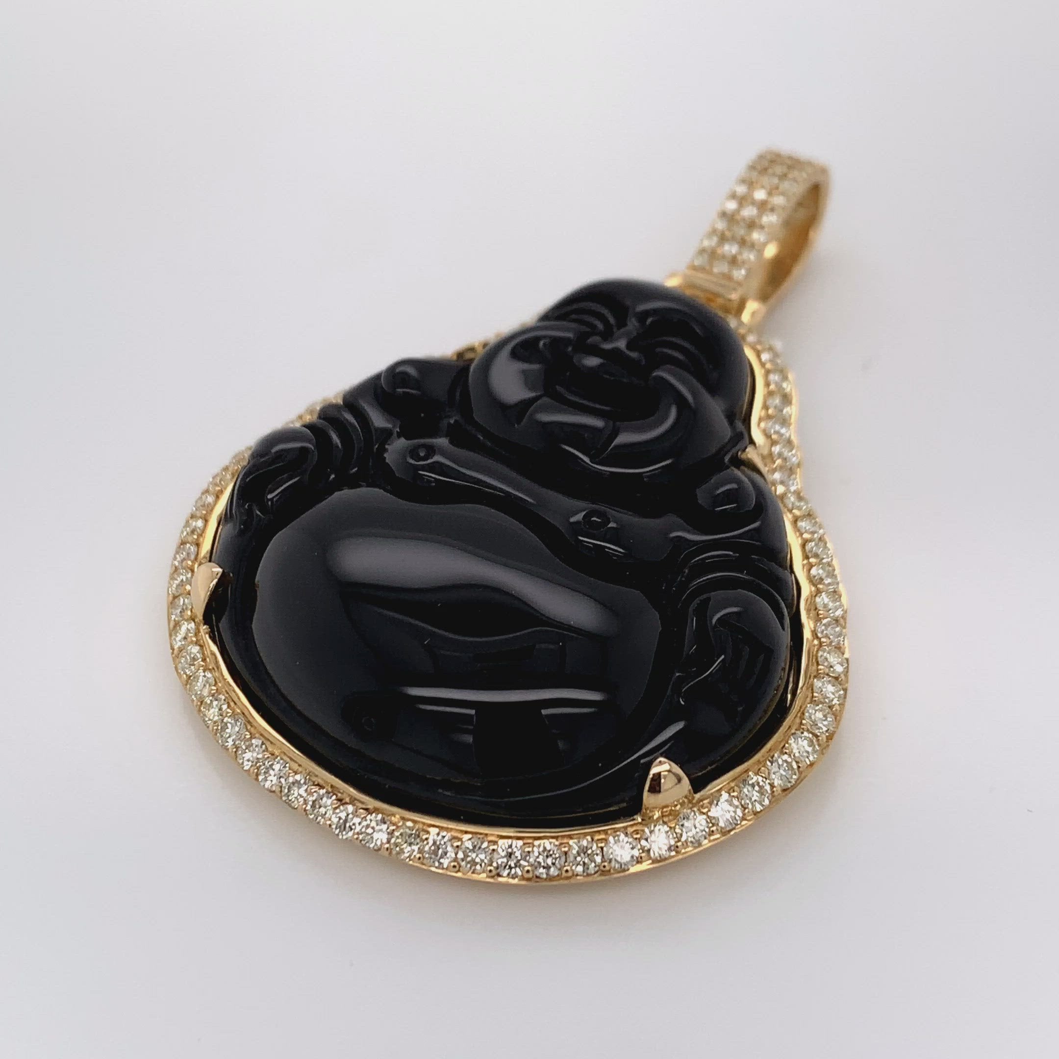 Diamond Buddha Pendant