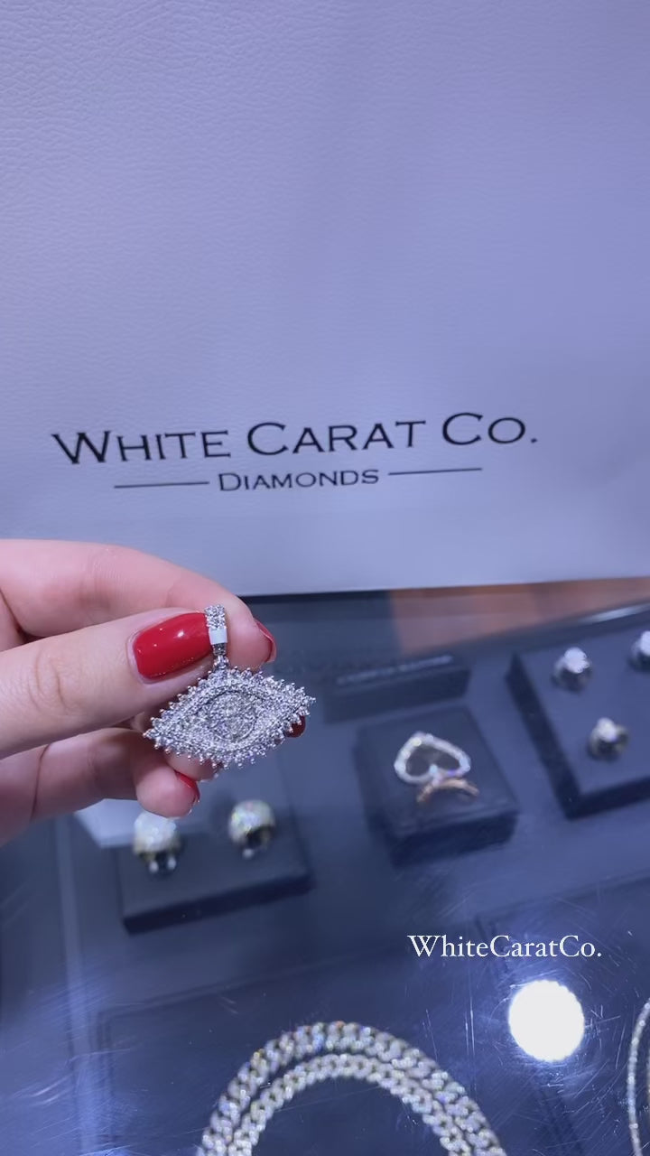 2.25 CT. Diamond Eye Pendant