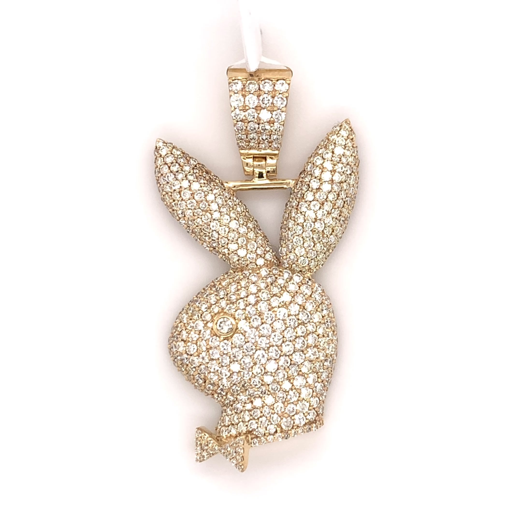 Diamond Bunny Pendant