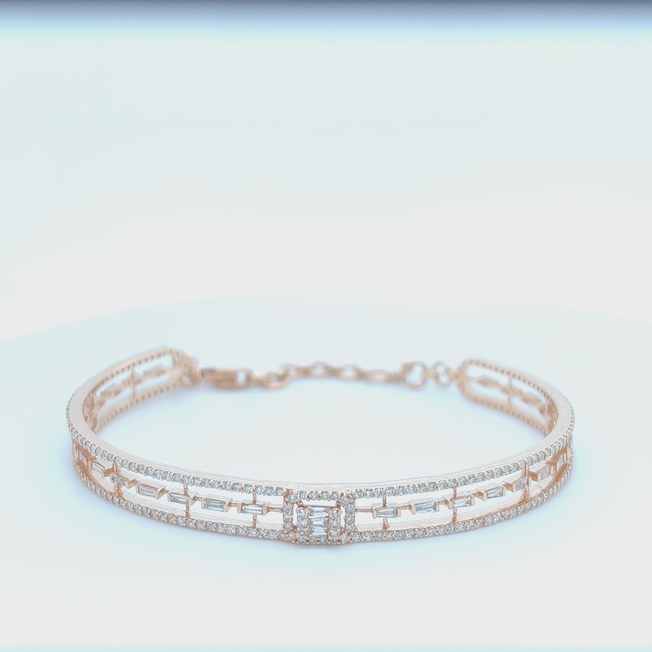 Emerald Multi Diamond Bracelet
