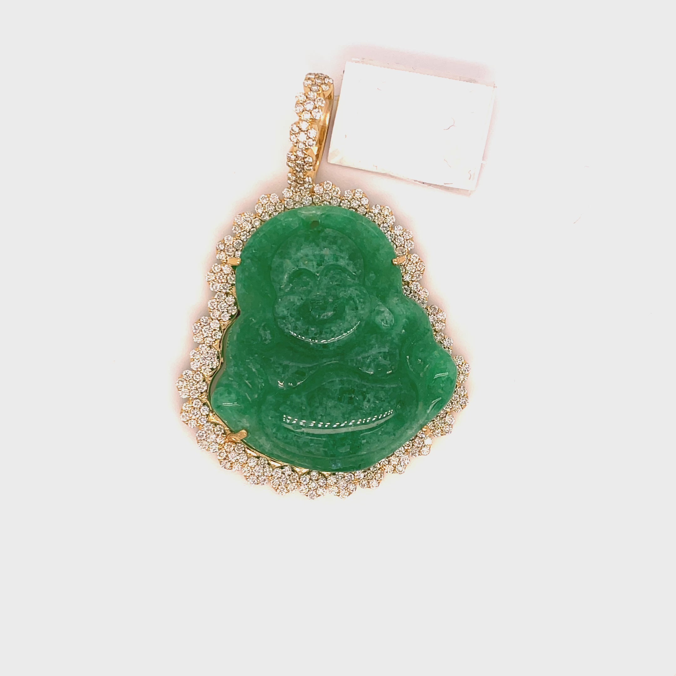 2.75 CT. Diamond Buddha Pendant