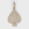 4.00 CT. Diamond Ace of Spades Pendant