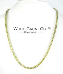 10K Gold Diamond-Cut Franco Chain - 7.0 mm - White Carat - USA & Canada