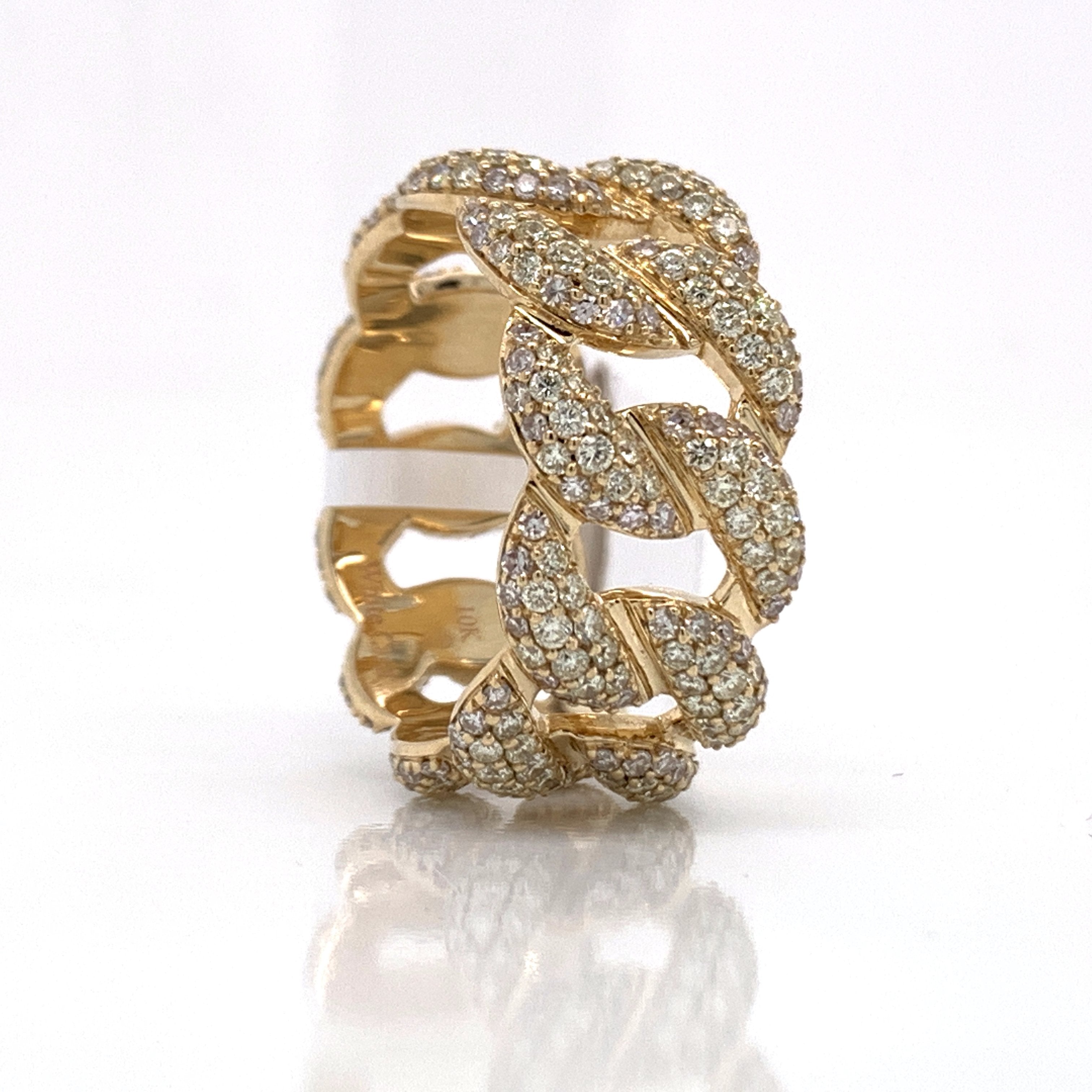 3.00 CT. Diamond 10KT Gold Ring - White Carat Diamonds 
