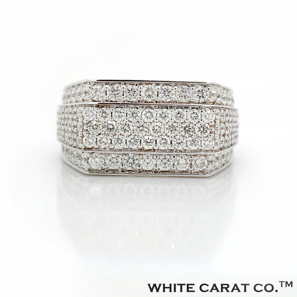 5.00 CT. VVS Diamond Gold Ring 14K - White Carat - USA & Canada