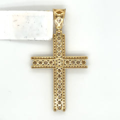 1.48CT. Diamond Cross in 10K Gold - White Carat - USA & Canada