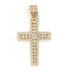 1.48CT Diamond Cross Pendant - White Carat - USA & Canada