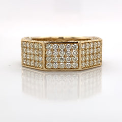 3.20 CT. Diamond Ring 10KT Gold - White Carat Diamonds 