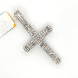 2.92CT. Diamond Cross in 10K Gold - White Carat - USA & Canada