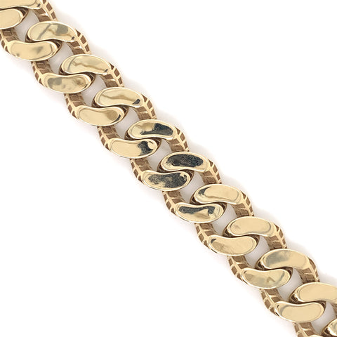 10K Gold Miami Cuban Bracelet (Regular)-9.5MM | Ships Overnight - White Carat Diamonds 