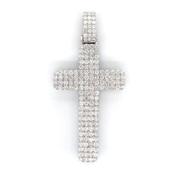 Diamond Cross Pendant 10K - White Carat - USA & Canada