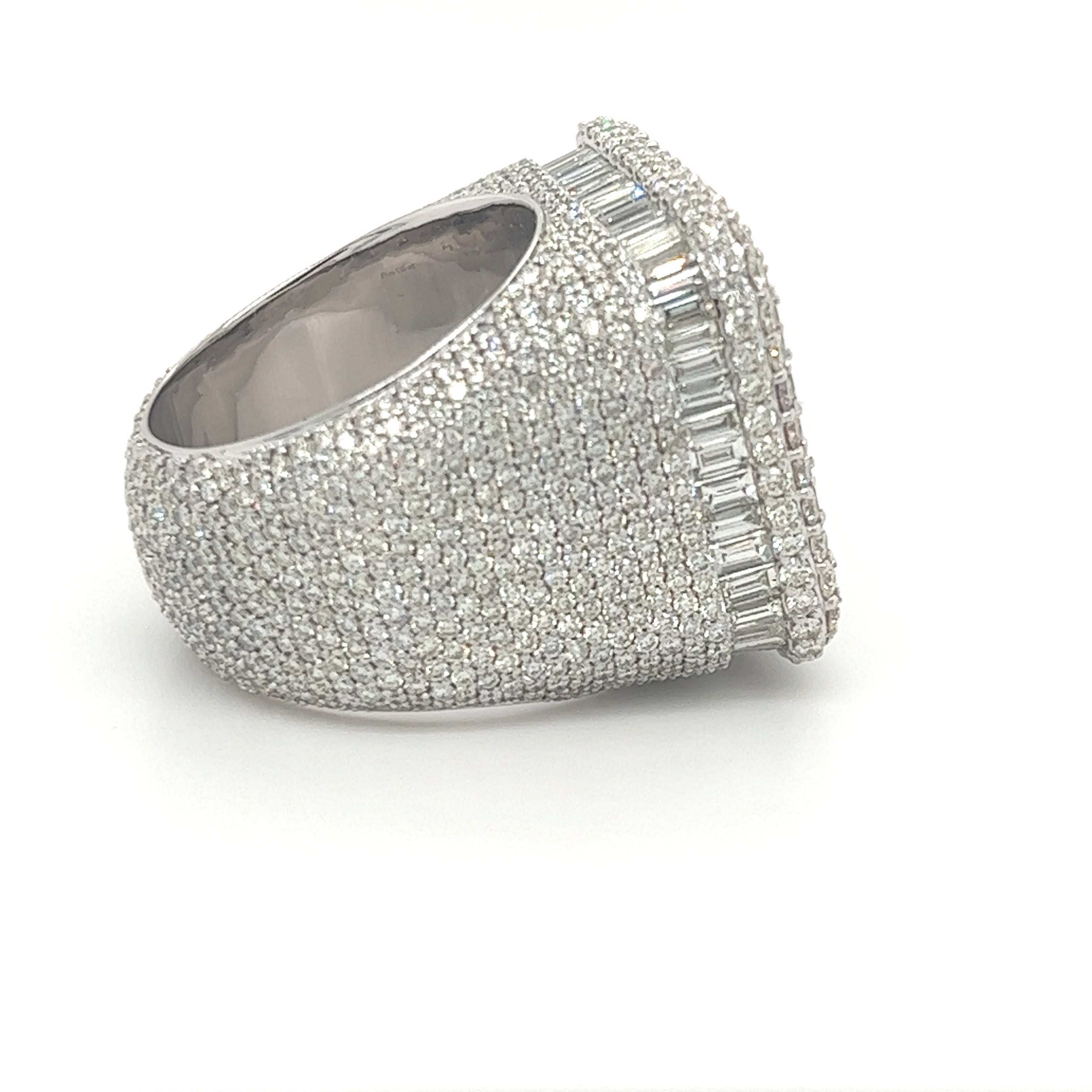 15.85CT. Diamond Ring in 14K Gold - White Carat - USA & Canada