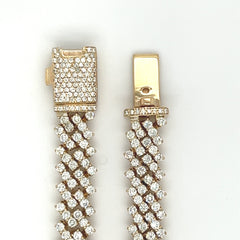 7.25CT. Diamond  Bracelet in 10K Gold - White Carat - USA & Canada