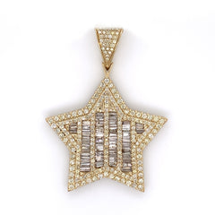 Diamond Star Pendant 10K - White Carat - USA & Canada