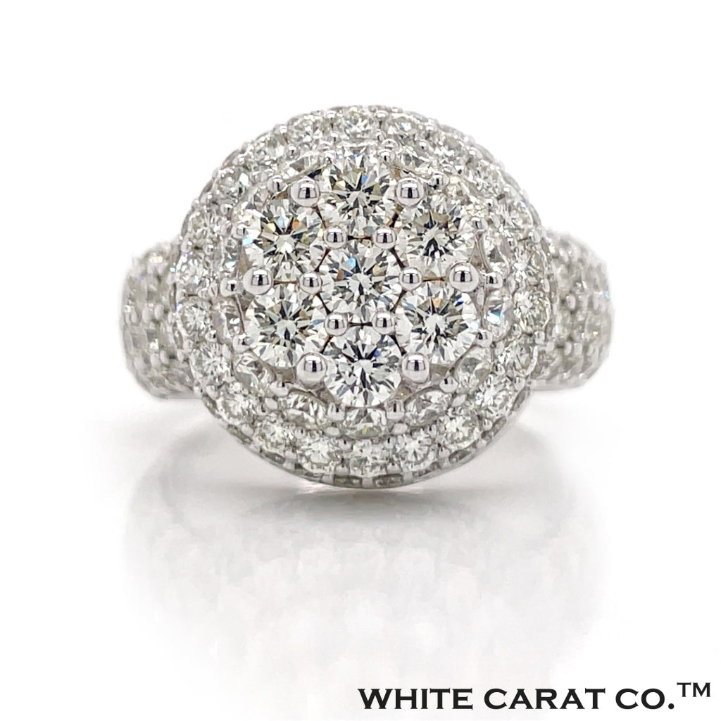6.00 CT. Diamond Gold Ring 14K - White Carat - USA & Canada