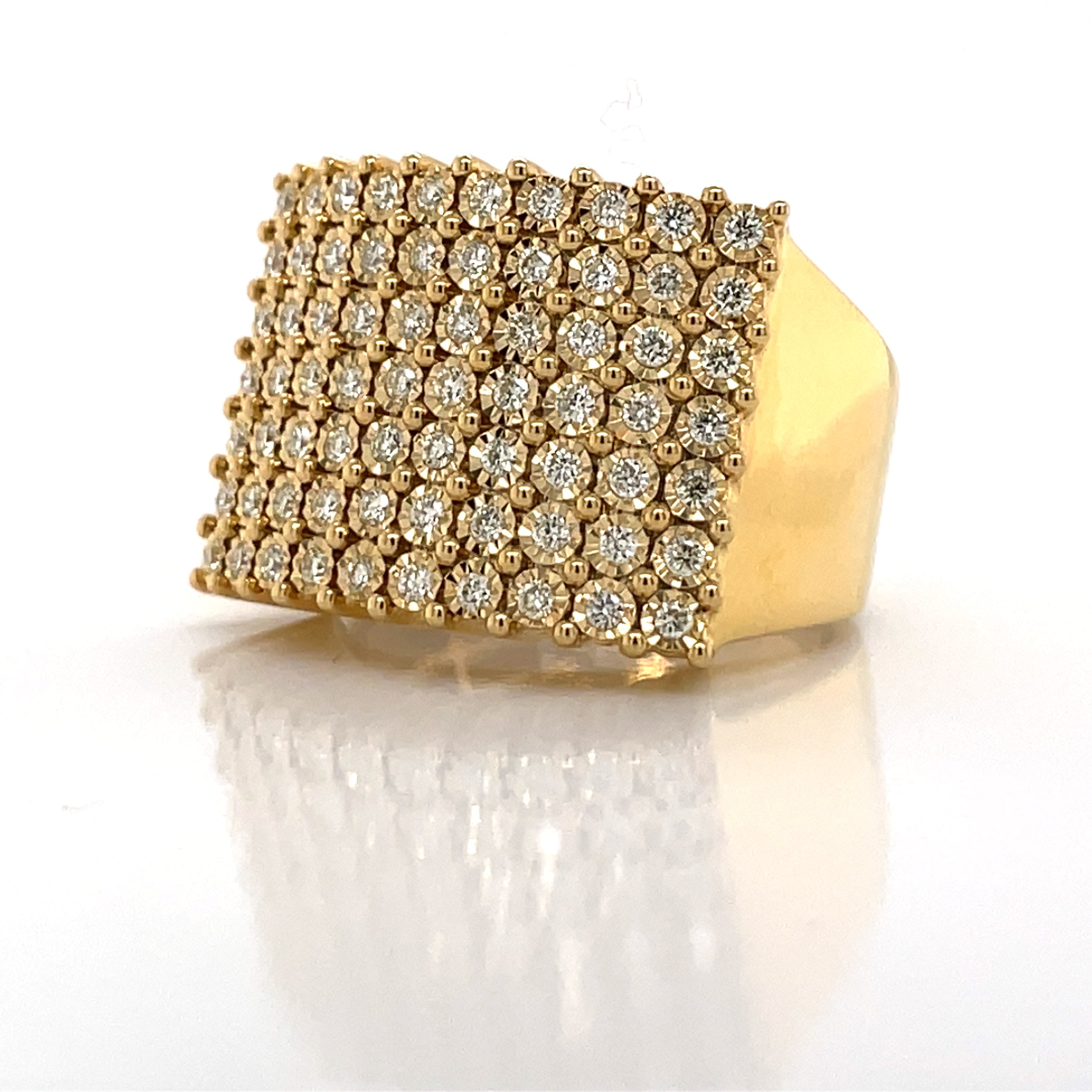 1.07 CT. Diamond Ring 10KT Gold - White Carat Diamonds 