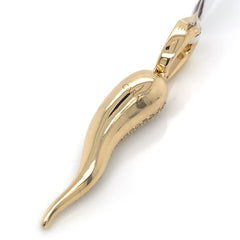 1.00 CT. Diamond Horn Pendant in Gold - White Carat Diamonds 