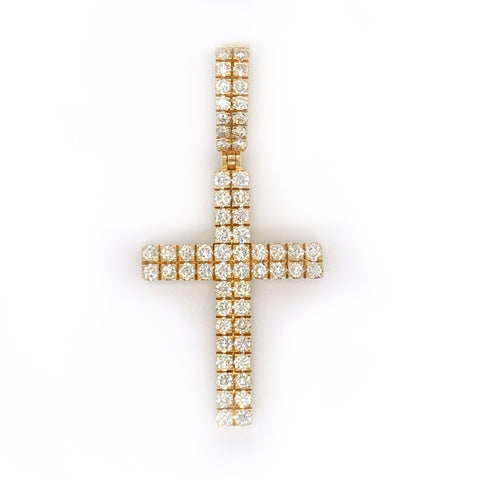 2.07 CT. Diamond Cross Pendant - White Carat - USA & Canada