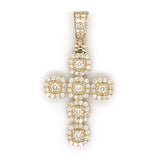 Diamond Cross Pendant 10K - White Carat - USA & Canada