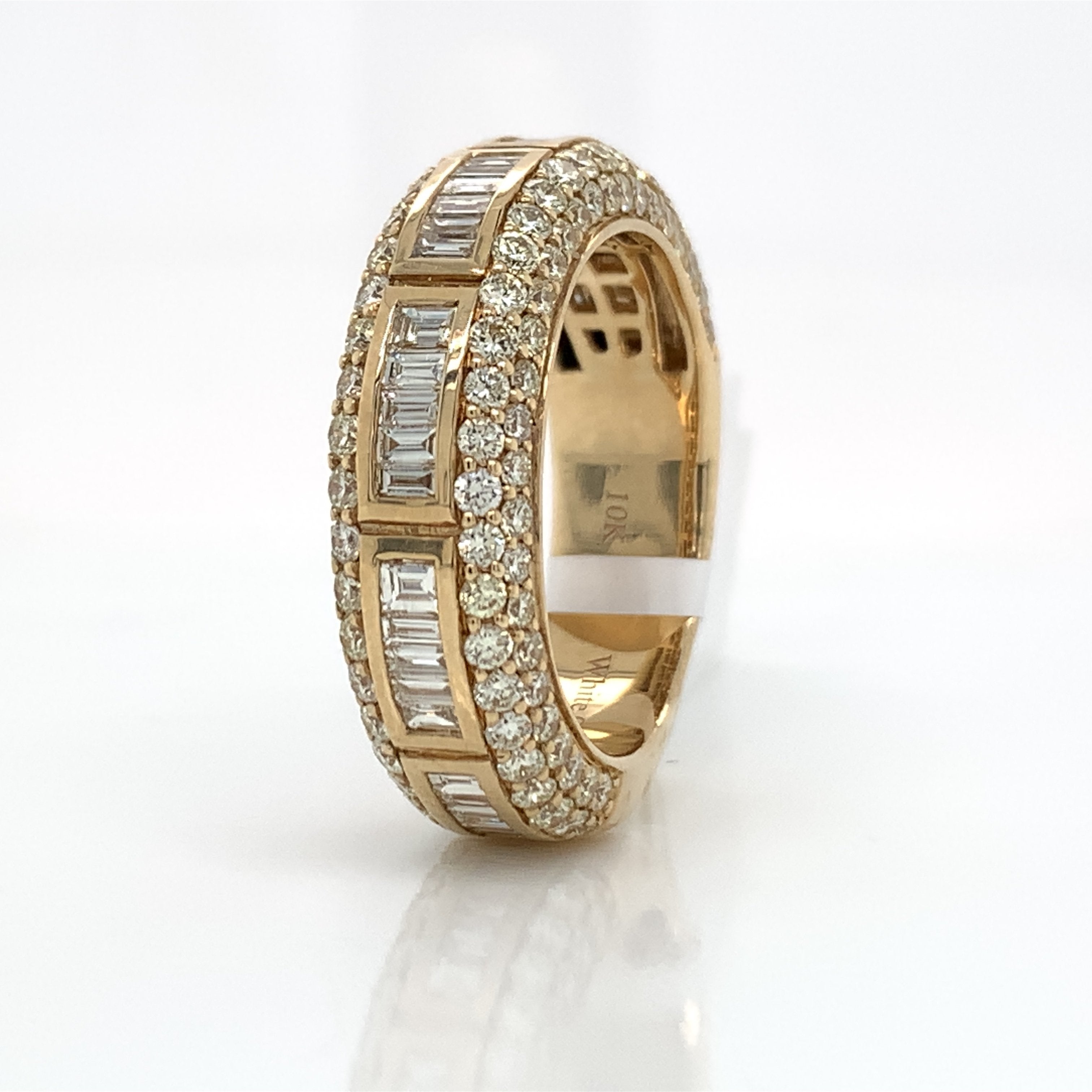 3.50 CT. Diamond Ring 10KT Gold - White Carat - USA & Canada