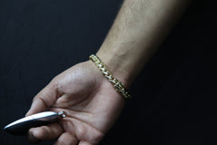 10K Gold Miami Cuban Bracelet (Semi-Solid Extra Close Link) -10MM - White Carat Diamonds 