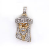 Diamond Jesus Pendant 10K - White Carat - USA & Canada