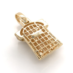 1.80 CT. Diamond Jesus Pendant in 10K Gold - White Carat - USA & Canada