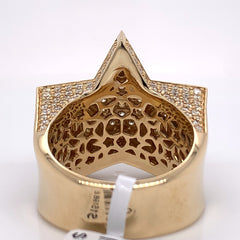 4.00CT Diamond 14K Yellow Gold Ring - White Carat - USA & Canada