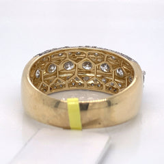 3.00CT Diamond 10K Yellow Gold Ring - White Carat - USA & Canada