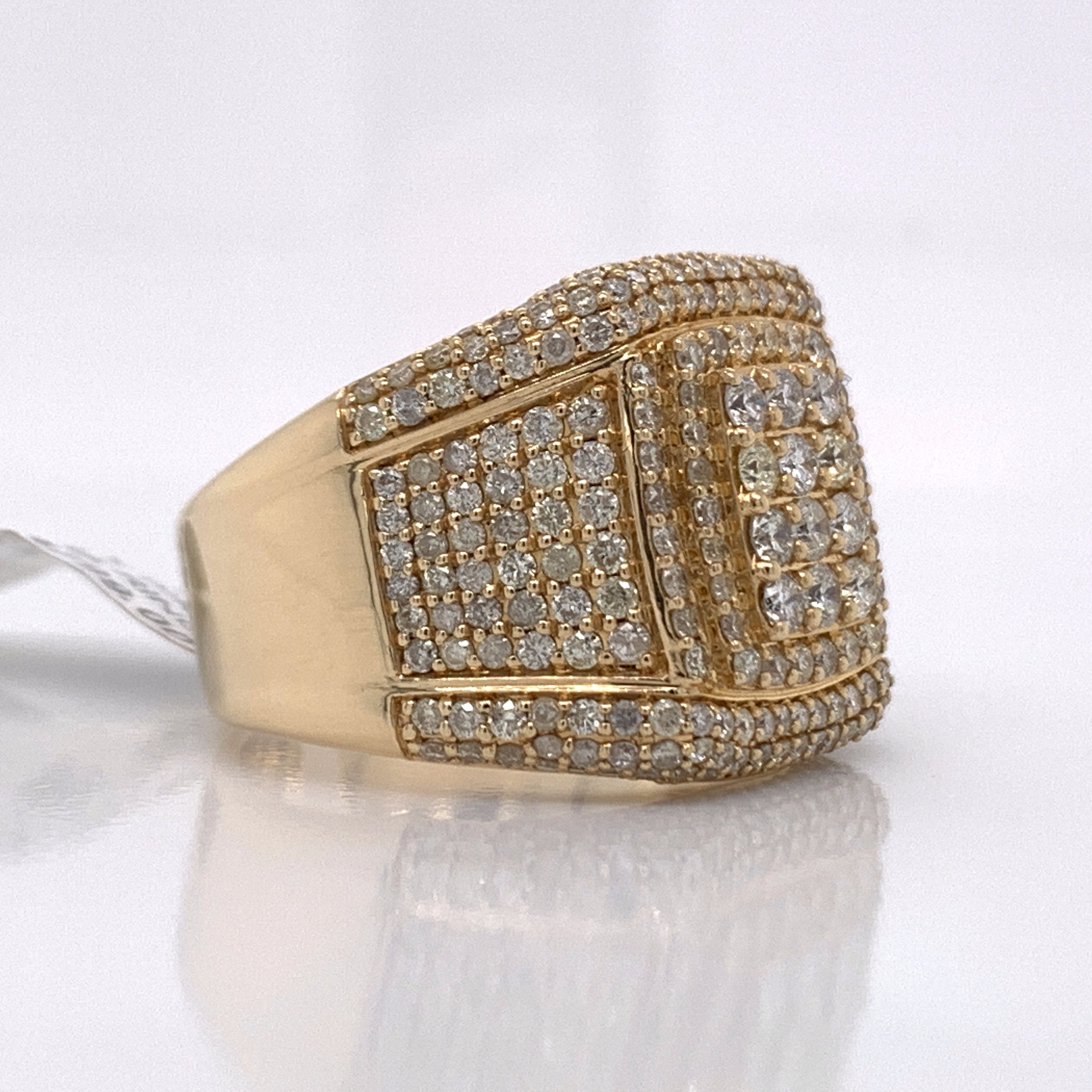 3.00CT Diamond 14K Yellow Gold Ring - White Carat - USA & Canada