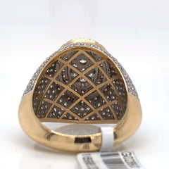 5.80CT Diamond 10K Yellow Gold Ring - White Carat - USA & Canada