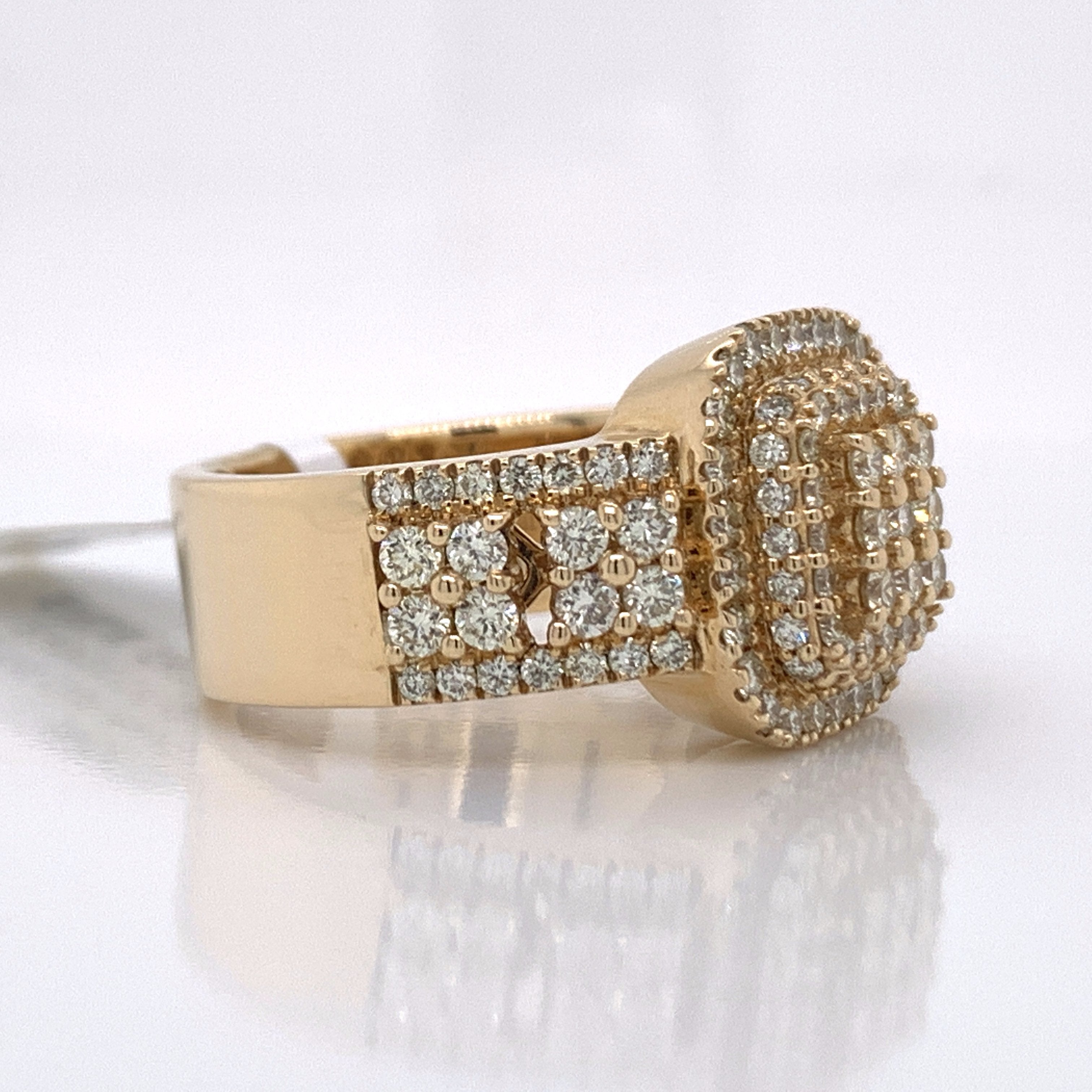 2.40CT Diamond 14K Yellow Gold Ring - White Carat - USA & Canada