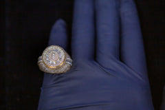 9.50 CT. Diamond 14K Gold Ring - White Carat Diamonds 