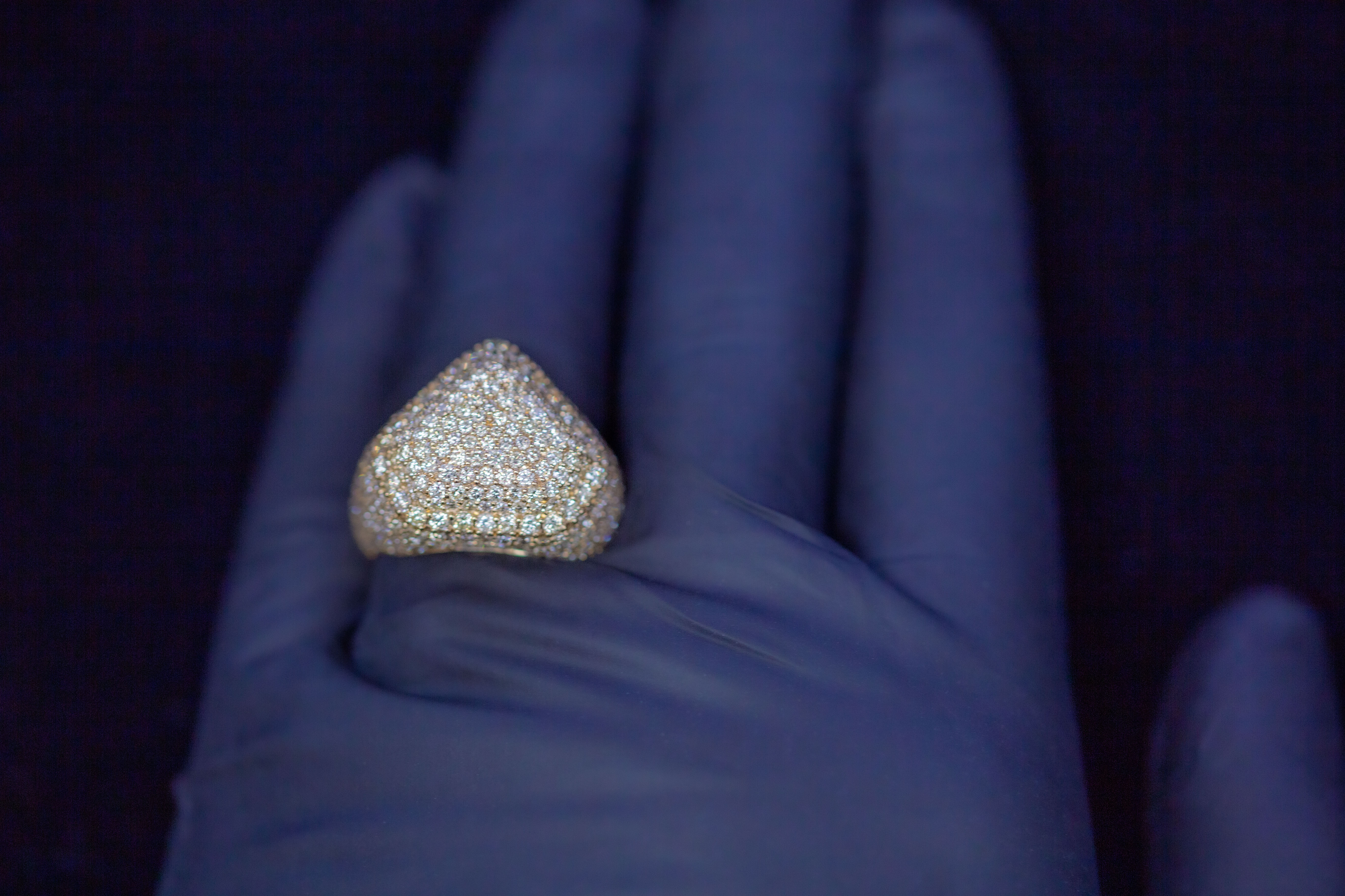 5.50 CT. Diamond Ring in 10K Gold - White Carat Diamonds 