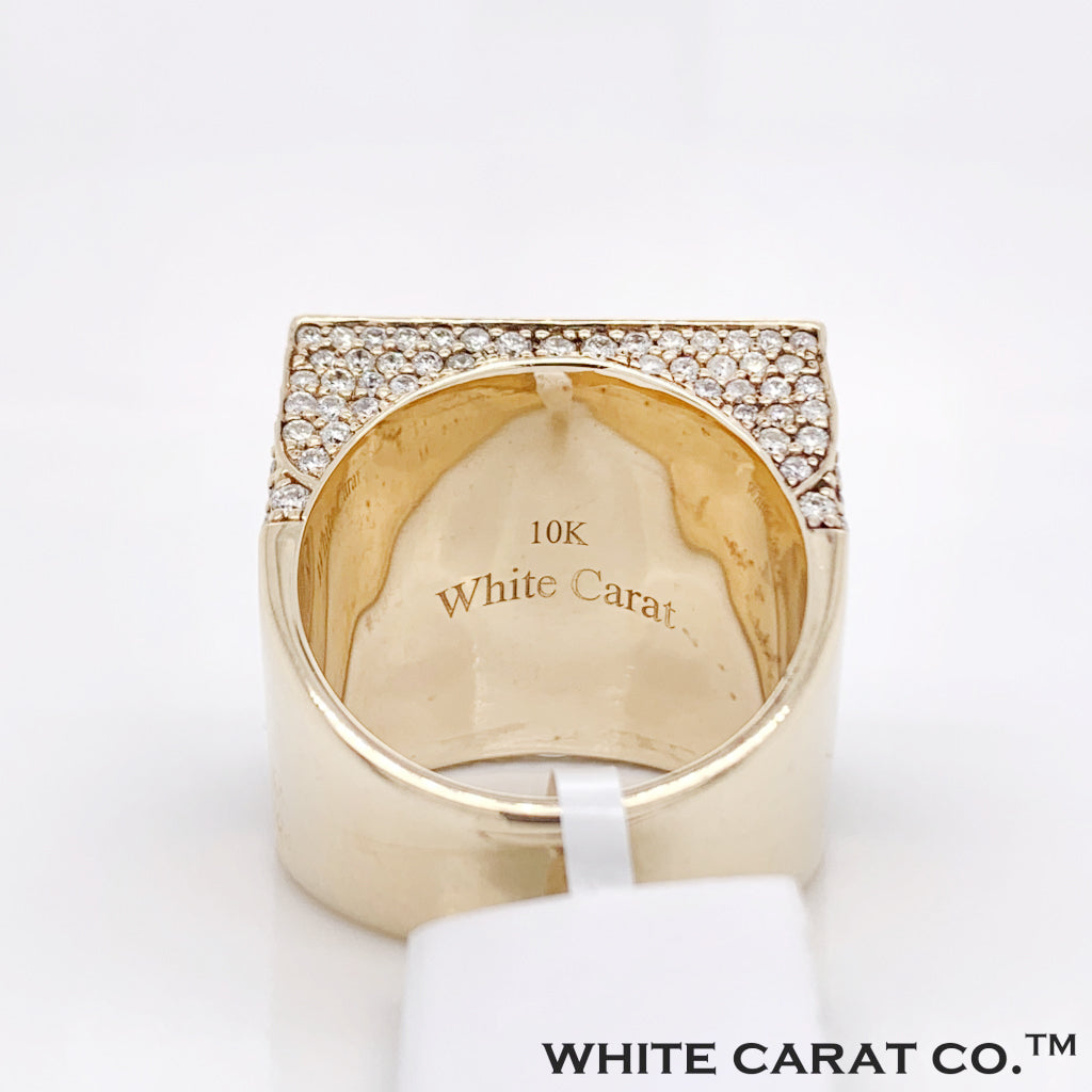 5.00 CT. Diamond Yellow Gold Ring - White Carat - USA & Canada