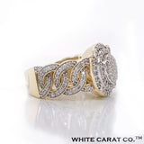 1.63 CT. Diamond Yellow Gold Ring - White Carat - USA & Canada