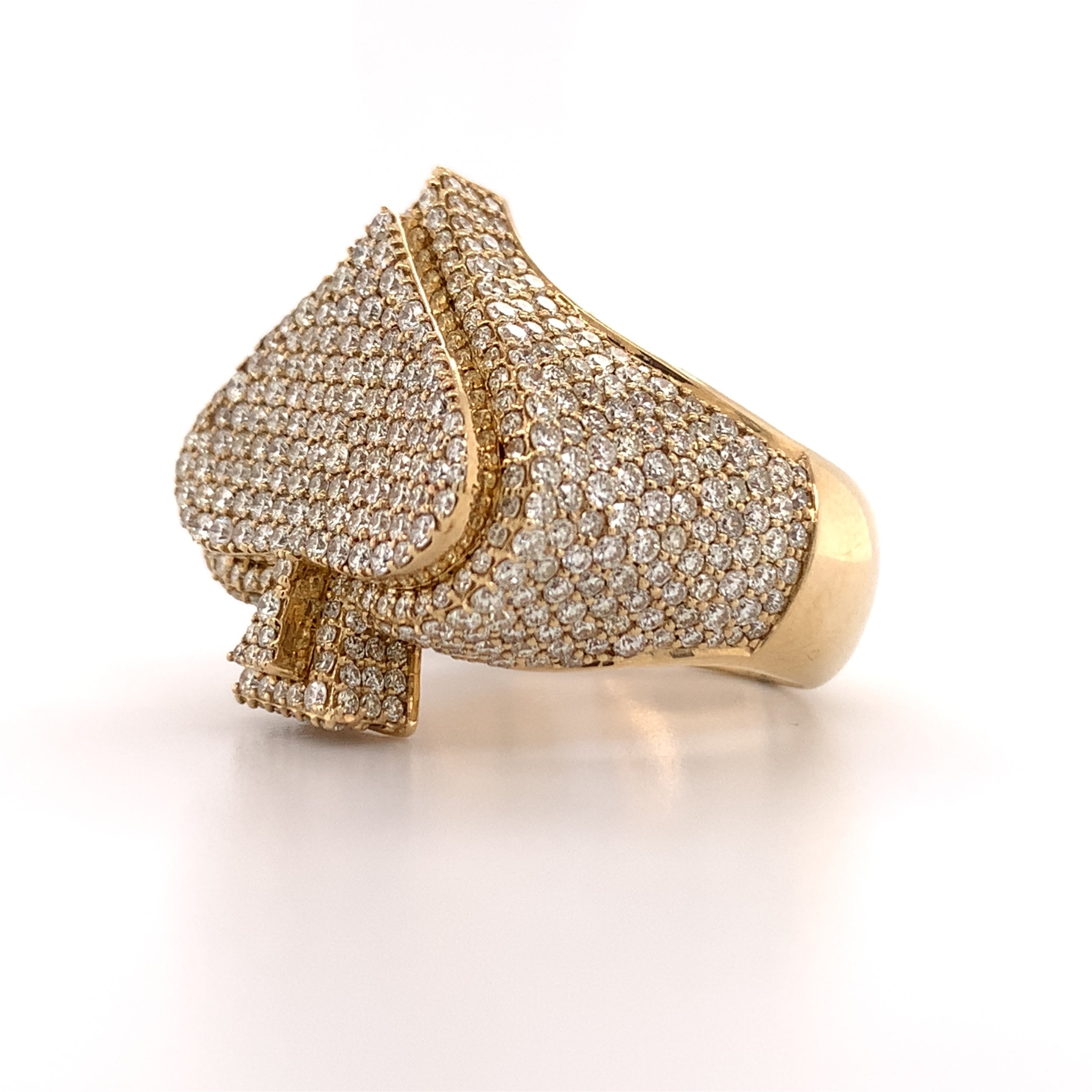 4.50 CT. Diamond Spade Ring in Gold - White Carat - USA & Canada