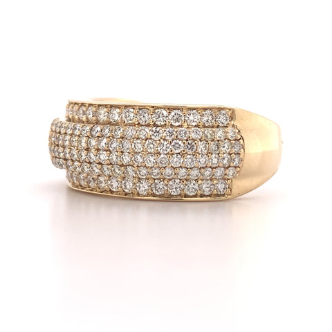 3.00 CT. Diamond Two Tier Band in Gold - White Carat - USA & Canada