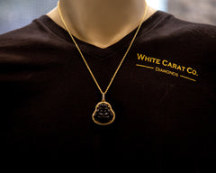 Diamond Buddha Pendant - White Carat - USA & Canada