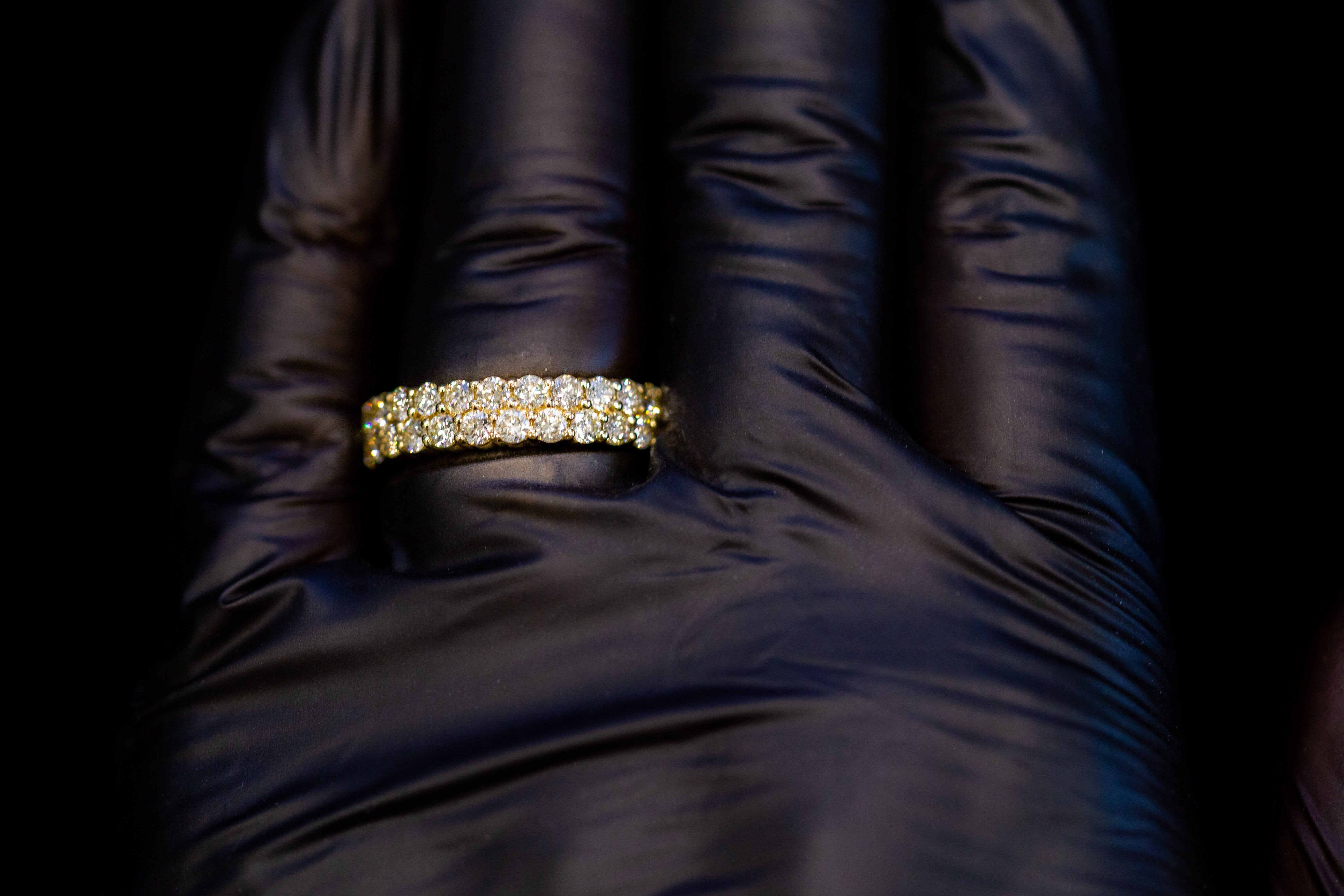 6.00 CT. Diamond Eternity Ring 10KT Gold - White Carat Diamonds 