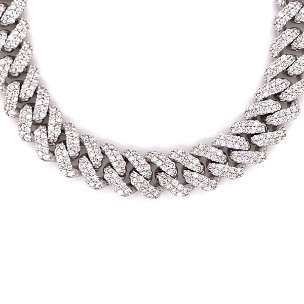 VVS Diamond Cuban Chain 14K – White Carat USA