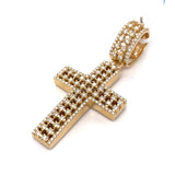 2.50 CT. Diamond Cross Pendant in 10KT Gold - White Carat - USA & Canada