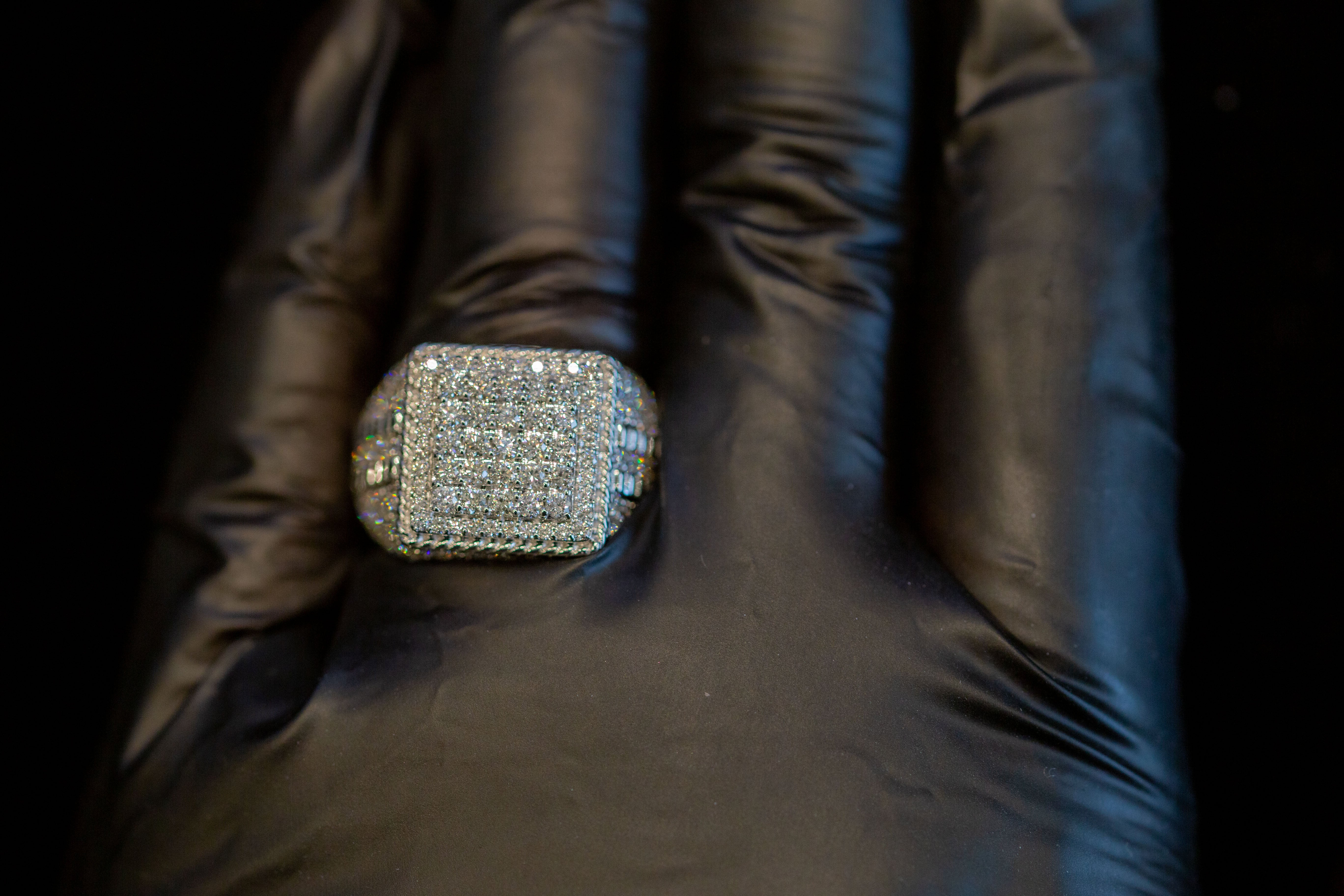 3.50 CT. VVS Diamond 14K Gold Ring - White Carat Diamonds 