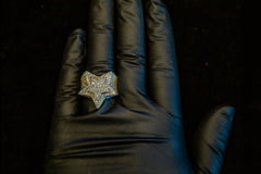 3.50 CT. Diamond Star Ring in 14K Gold - White Carat - USA & Canada