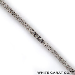2.00CT Diamond Tennis Bracelet White Gold 10K - White Carat - USA & Canada