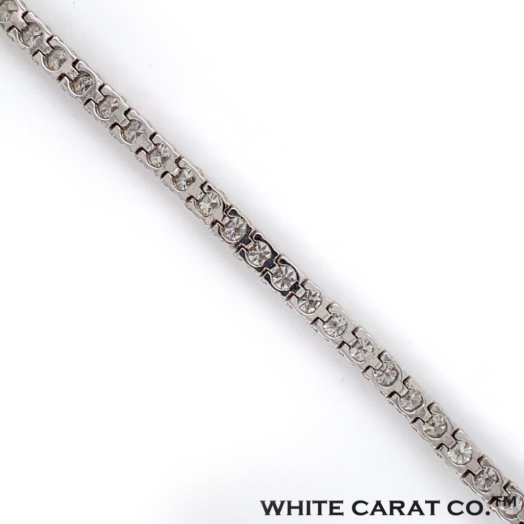 2.00 CT. Diamond Tennis Bracelet White Gold 14K - White Carat - USA & Canada