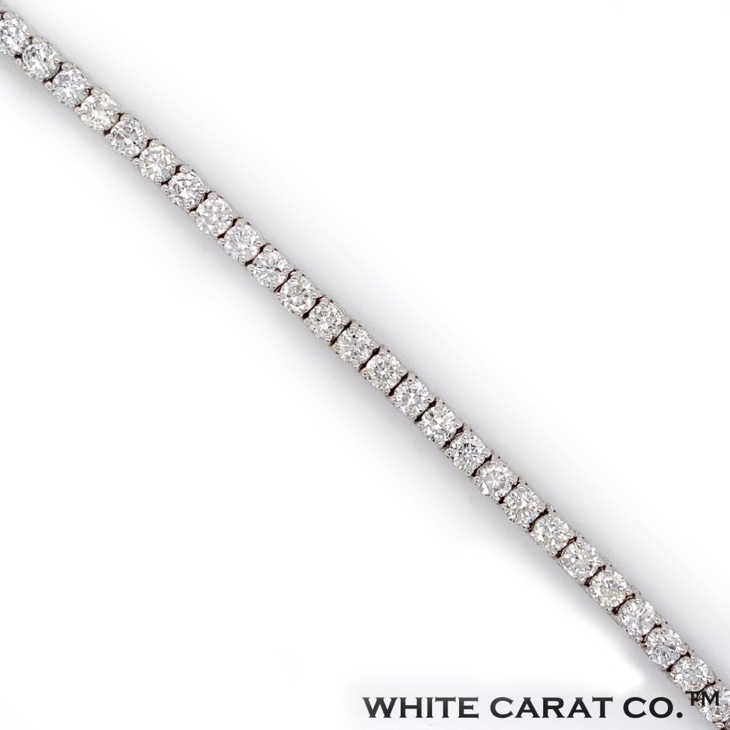 2.00CT Diamond Tennis Bracelet White Gold 10K - White Carat - USA & Canada