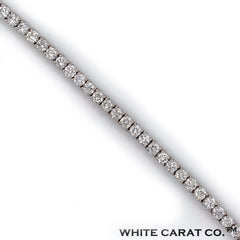 2.00 CT. Diamond Tennis Bracelet White Gold 14K - White Carat - USA & Canada