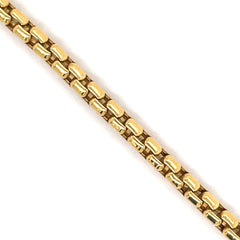10K Gold Rolo Bracelet (Regular)-4.5MM - White Carat - USA & Canada